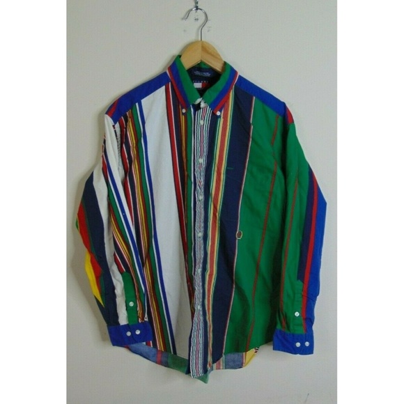 Tommy Hilfiger Other - 90s Tommy Hilfiger M Shirt Long Sleeve Shirt